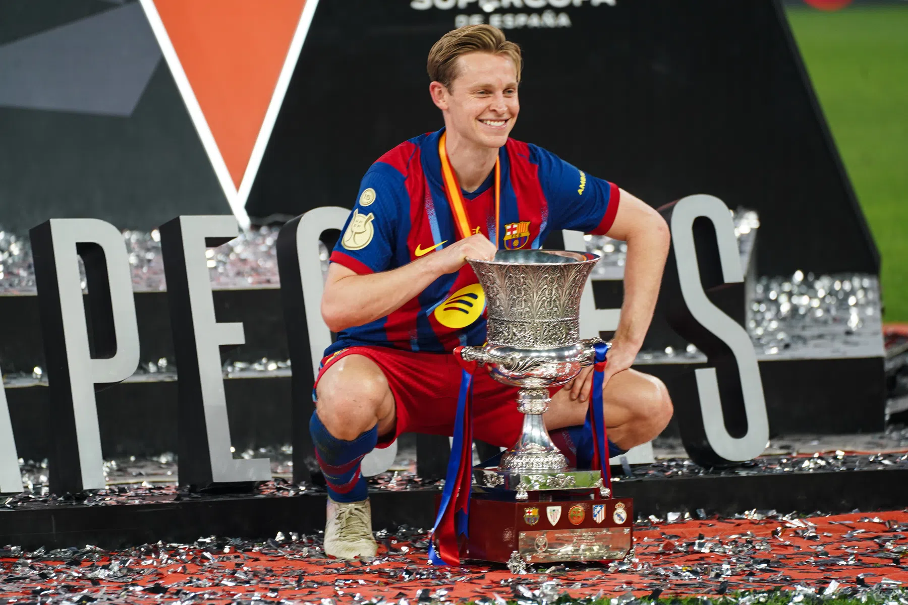 De Jong says Barcelona were clearly LaLiga's best after special Clasico title win