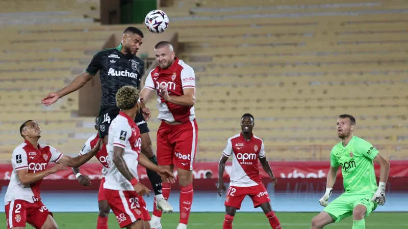 Monaco leave it late to sink Lens and extend unbeaten Ligue 1 start