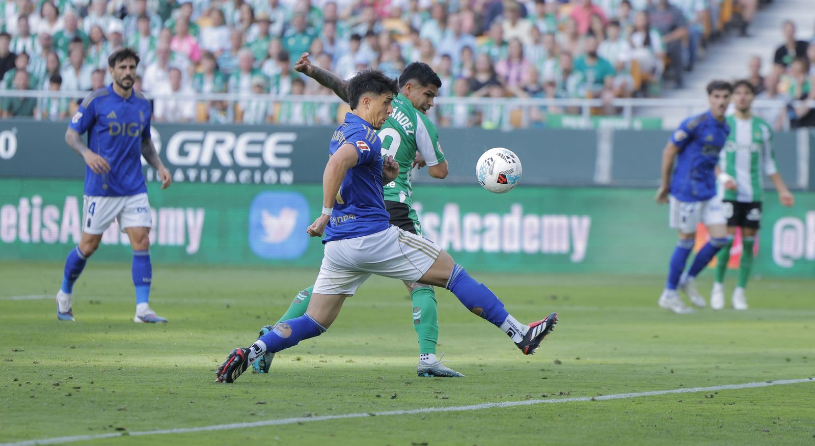 Cucho double drives Betis past Oviedo as relegation danger grows sharper