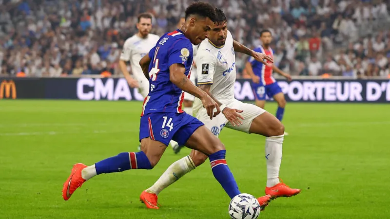 PSG edge 10-Man Marseille 2–1 in dramatic Le Classique
