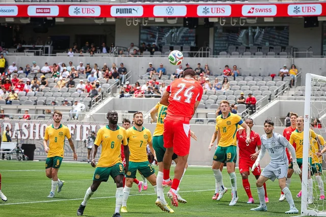 Switzerland and Australia settle for a draw in final World Cup tune-up