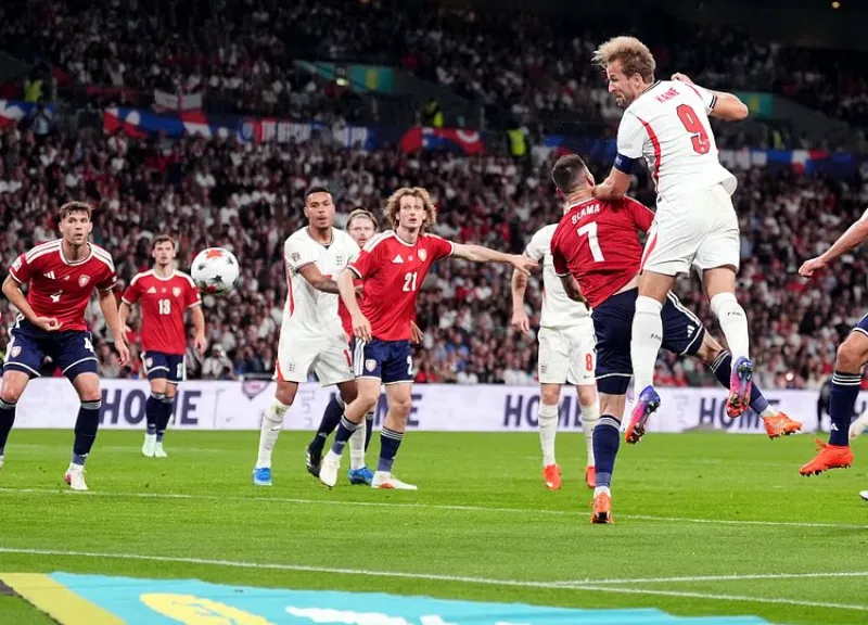 England celebrate Kane’s historic night with comfortable 3-0 win at Wembley