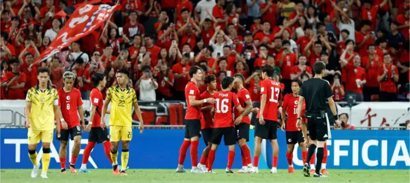 Hong Kong beat 10-man Brunei to set up Cambodia final
