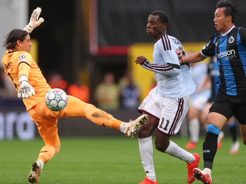 Aston Villa hold on in Bruges as Emery’s European record grows
