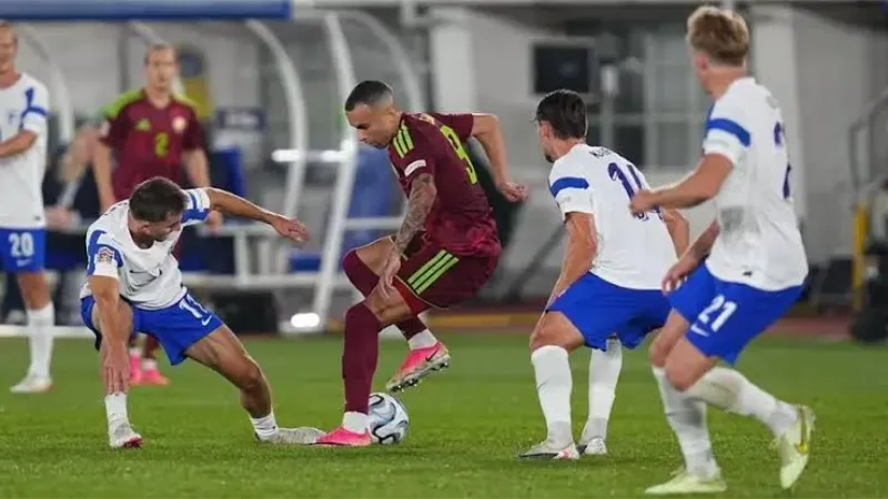 Belarus beat Finland for first time to reshape Nations League promotion race