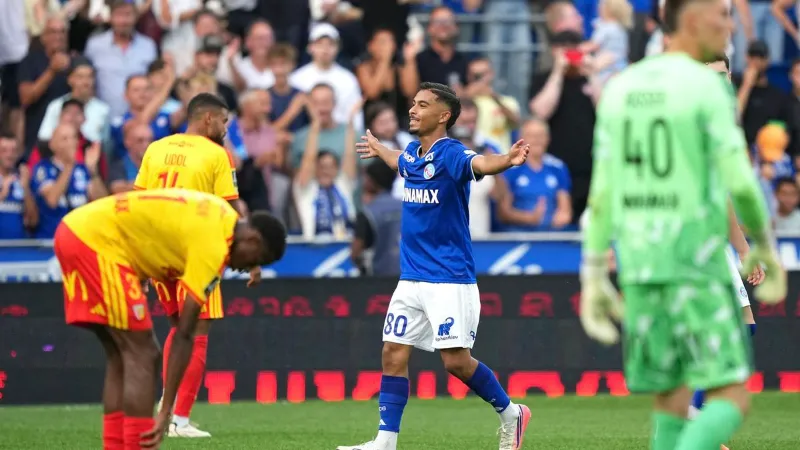 Yassine double completes Strasbourg comeback as Lens collapse late