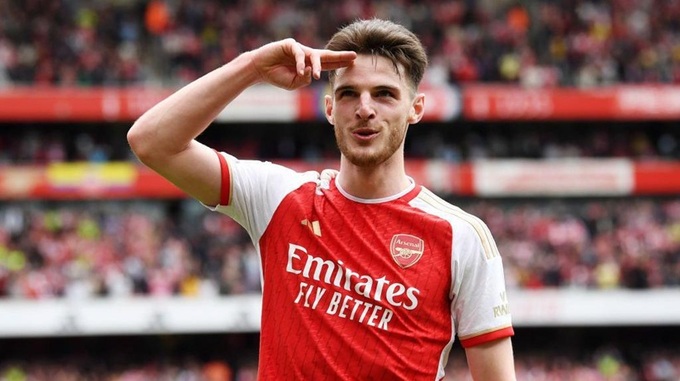 Declan Rice says Arsenal fans created the best Emirates atmosphere he has ever felt