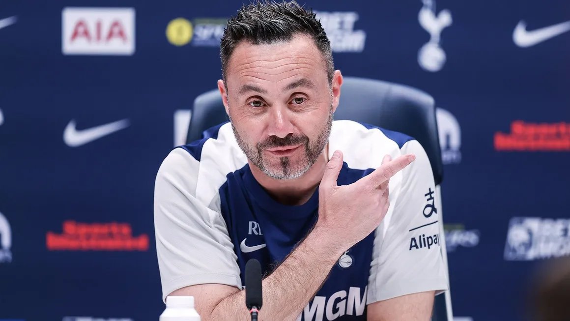 De Zerbi says Maddison, Vicario, and Solanke are unlikely to face Leeds in a huge Spurs survival clash
