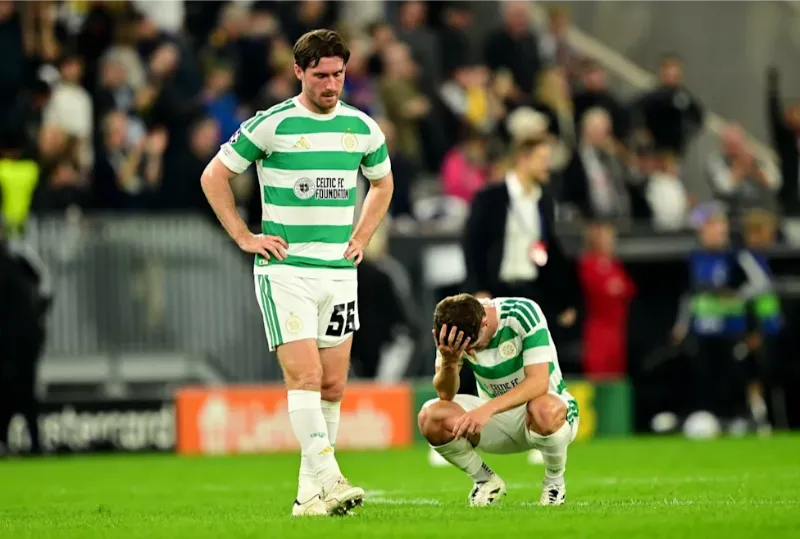 From 4-0 up to out, Celtic implode as LASK storm into Champions League