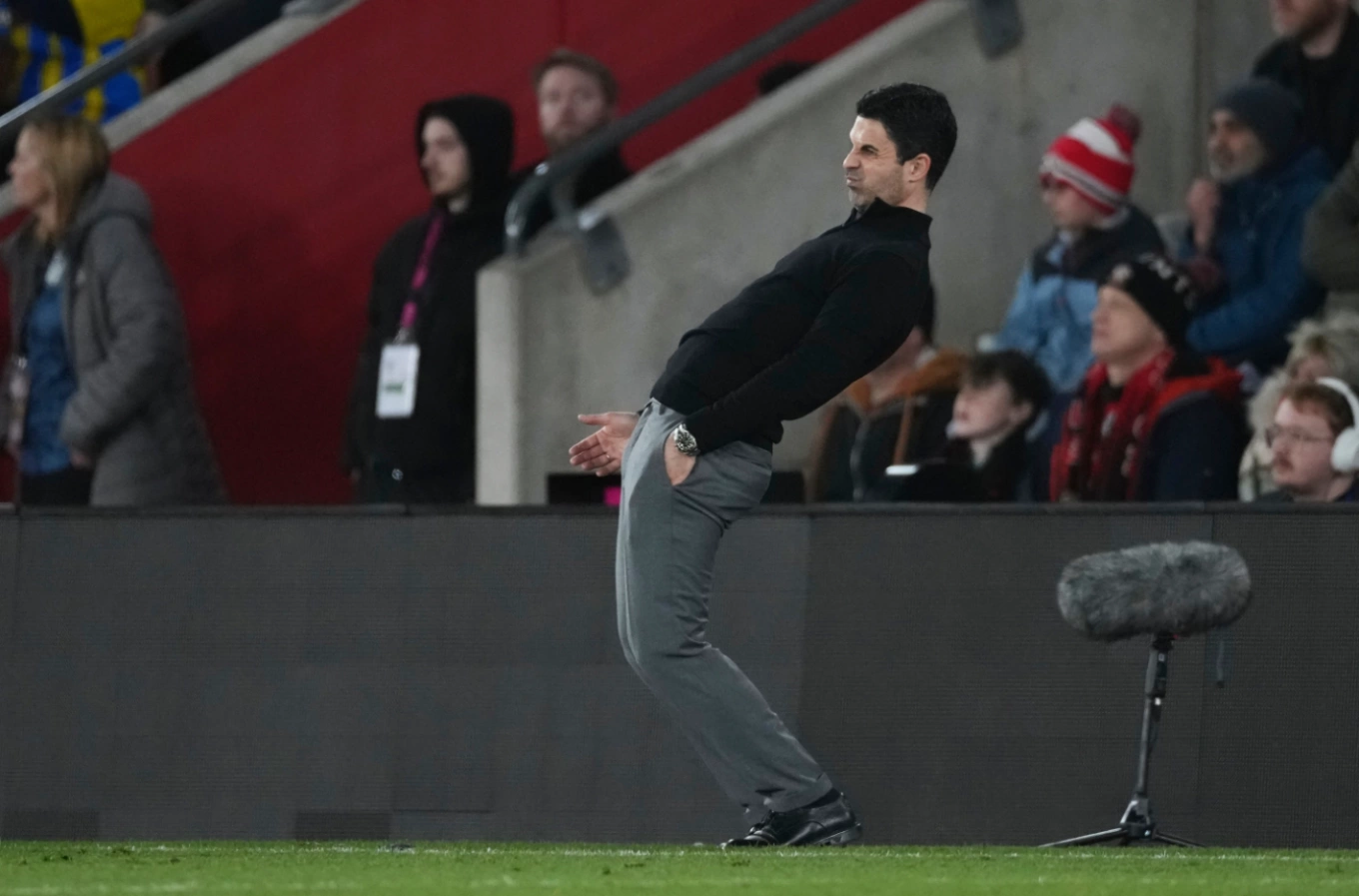 Following Arsenal's defeat to Southampton, Mikel Arteta said: “Now we must show our mettle”.