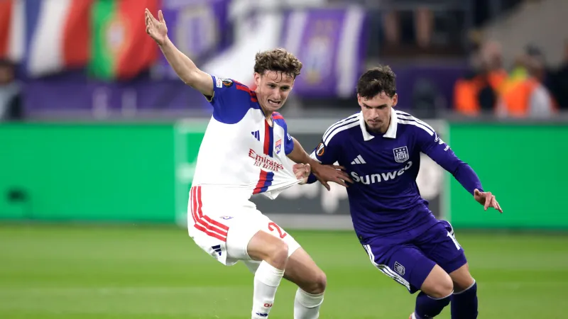 Nartey helps Olympique Lyonnais edge Anderlecht in Brussels