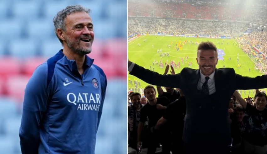 Beckham reveals the obsession behind Luis Enrique's PSG revolution