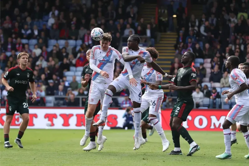 Crystal Palace claim first Premier League win over Nottingham Forest