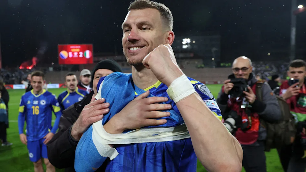 Džeko said that the injury in the victory in Italy was like fate.