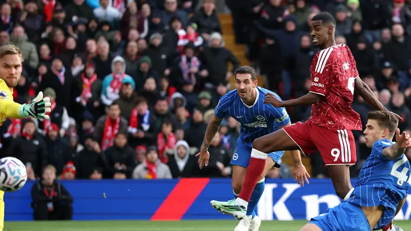Liverpool end home league drought with convincing Brighton victory