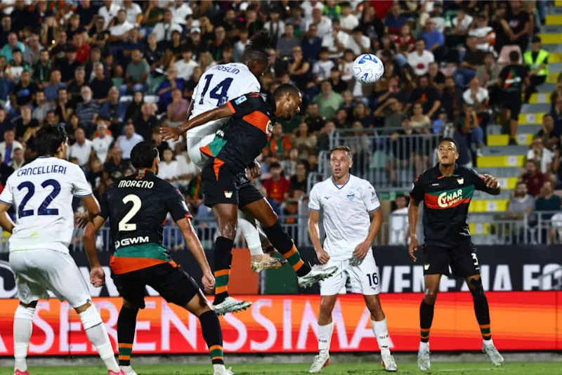 Lazio survive Venezia scare to make record-breaking start