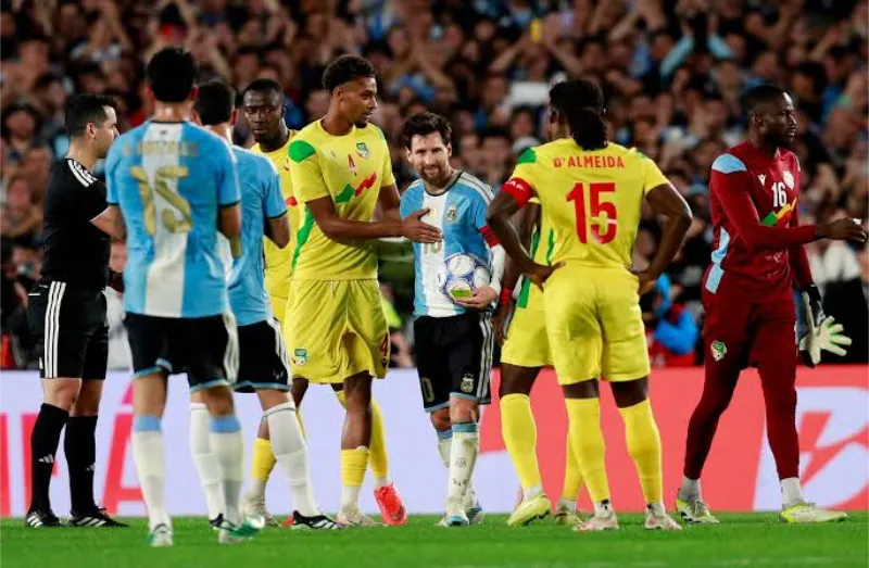 Benin coach Rohr criticises treatment of players at Messi’s Argentina farewell