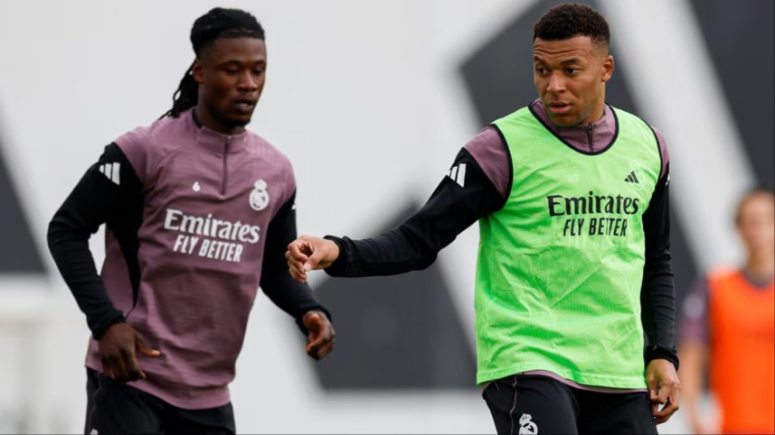 Mbappé and Tchouaméni return to training as troubled Real Madrid brace for title-defining Clásico