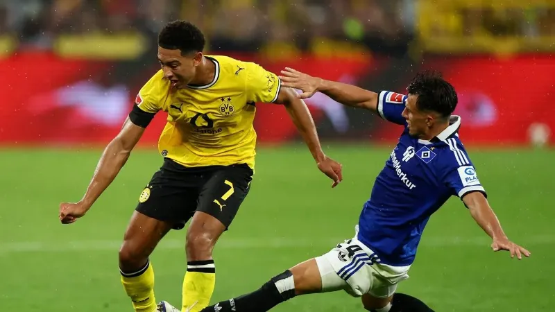 Borussia Dortmund too sharp for Hamburg as Bundesliga start ends in 2-0 win