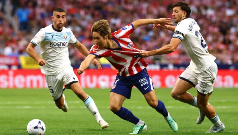 David scores again as Atlético Madrid thrash Osasuna to move third in LaLiga