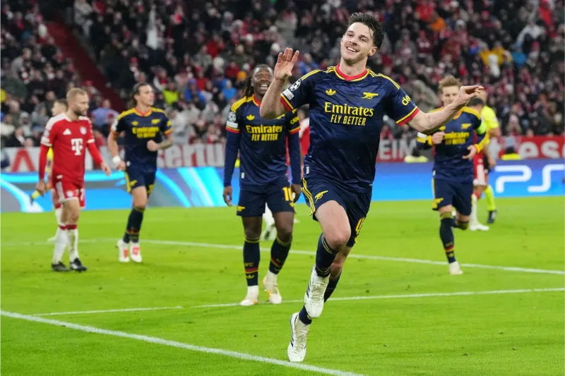 Rice cancels out Kane strike in thrilling Champions League draw