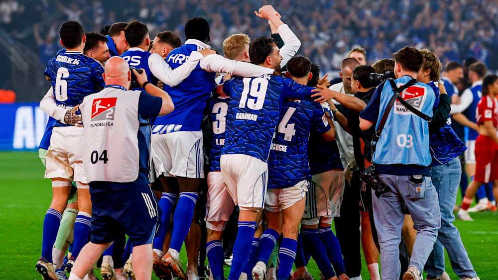 Schalke are back: giants seal Bundesliga return after 3-year exile