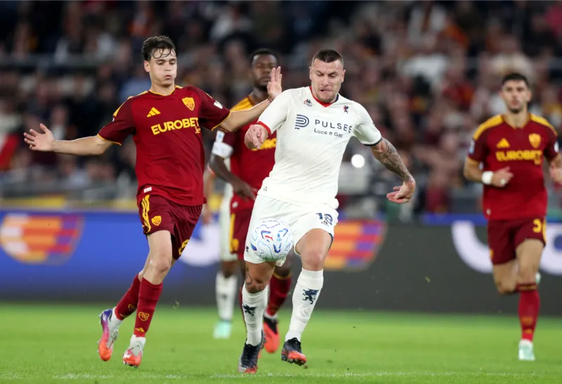 Roma respond to European setback with comfortable win against Genoa